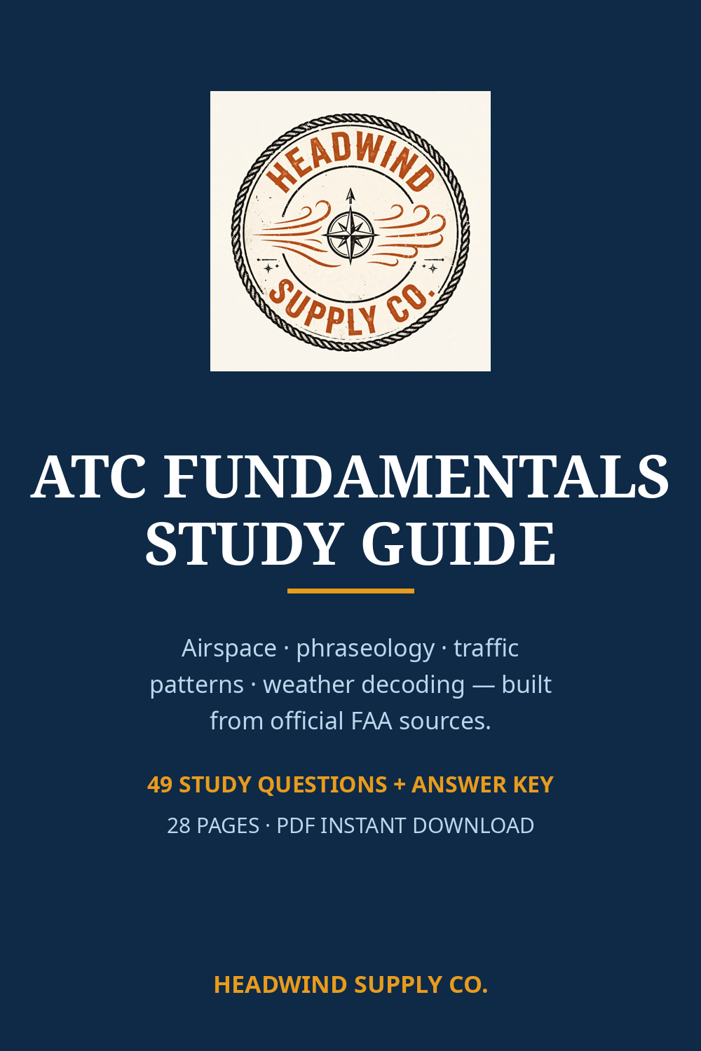 ATC Fundamentals Study Guide cover